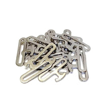 Load image into Gallery viewer, New 2&quot;/50mm Nickel Plated Surcingle Clip Sets Male Female 3 Bar Slides Ideal For Horse Rug Repairs