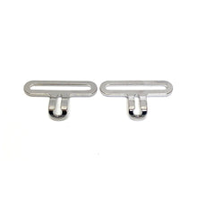 Load image into Gallery viewer, New 2&quot;/50mm Nickel Plated Surcingle Clip Sets Male Female 3 Bar Slides Ideal For Horse Rug Repairs