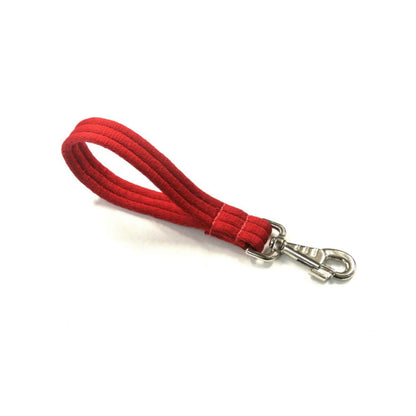 10" Short Close Control Dog Training Lead 25mm Soft Air Webbing Leash In 22 Colours