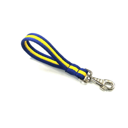 10" Short Close Control Dog Training Lead 25mm Soft Air Webbing Leash In 22 Colours