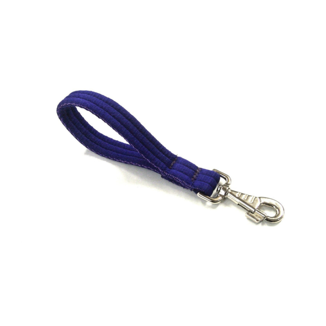 10" Short Close Control Dog Training Lead 25mm Soft Air Webbing Leash In 22 Colours