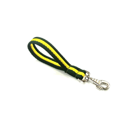 10" Short Close Control Dog Training Lead 25mm Soft Air Webbing Leash In 22 Colours