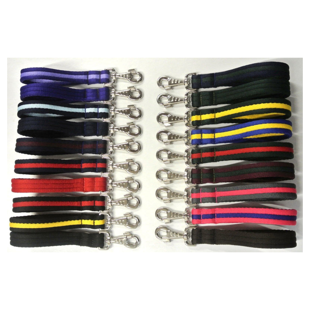 10" Short Close Control Dog Training Lead 25mm Soft Air Webbing Leash In 22 Colours