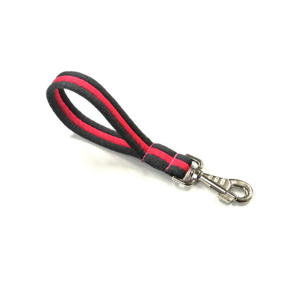 10" Short Close Control Dog Training Lead 25mm Soft Air Webbing Leash In 22 Colours