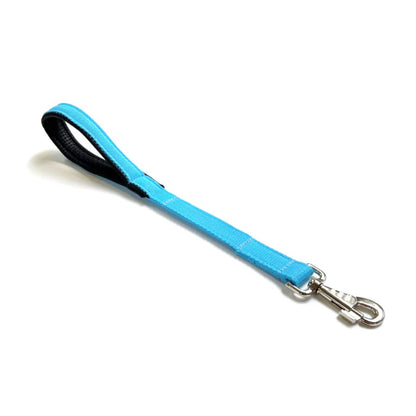 20" Short Close Control Dog Lead With Padded Handle In Various Colours 25mm Webbing