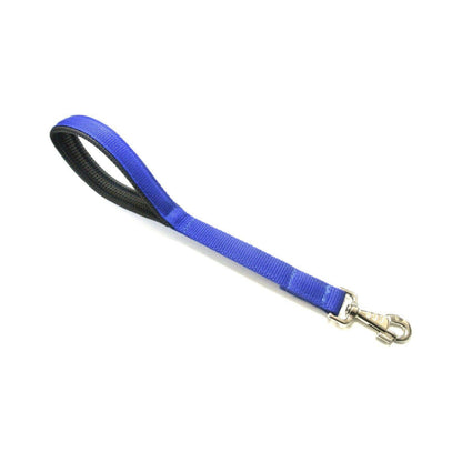 20" Short Close Control Dog Lead With Padded Handle In Various Colours 25mm Webbing
