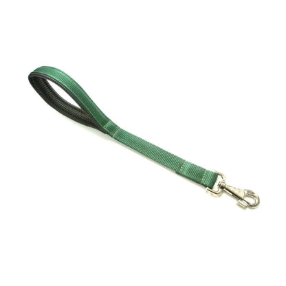 20" Short Close Control Dog Lead With Padded Handle In Various Colours 25mm Webbing