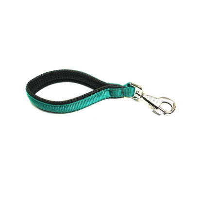 13" Short Close Control Dog Lead With Padded Handle In Various Colours 25mm Webbing