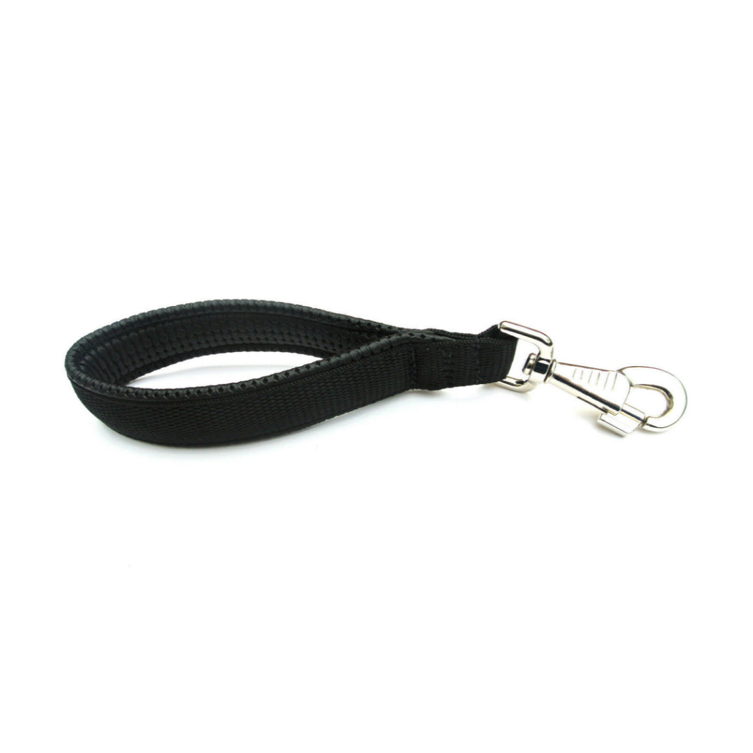 13" Short Close Control Dog Lead With Padded Handle In Various Colours 25mm Webbing