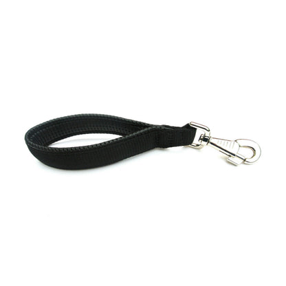 13" Short Close Control Dog Lead With Padded Handle In Various Colours 25mm Webbing