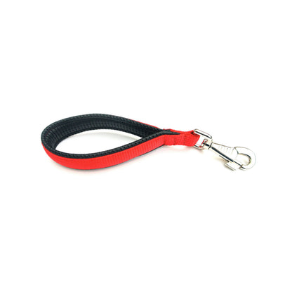 13" Short Close Control Dog Lead With Padded Handle In Various Colours 25mm Webbing