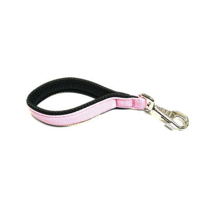13" Short Close Control Dog Lead With Padded Handle In Various Colours 25mm Webbing