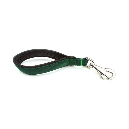 13" Short Close Control Dog Lead With Padded Handle In Various Colours 25mm Webbing
