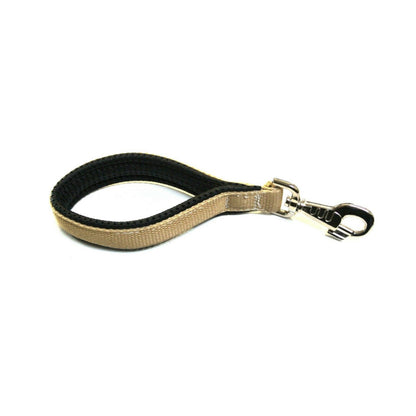13" Short Close Control Dog Lead With Padded Handle In Various Colours 25mm Webbing