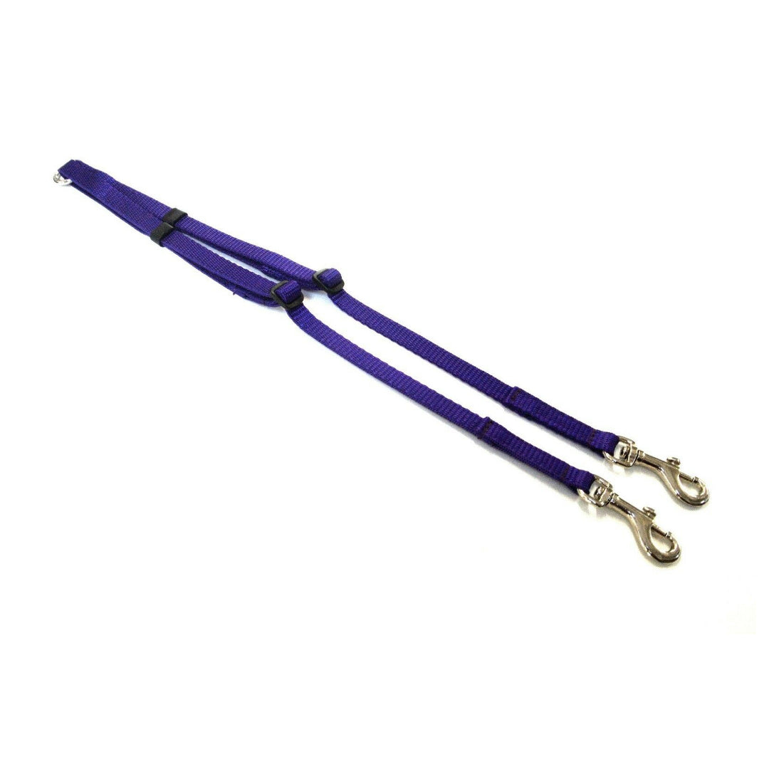 13mm Adjustable 2 Way Coupler Splitter Dog Lead Leash Made In The UK By Church Products UK®