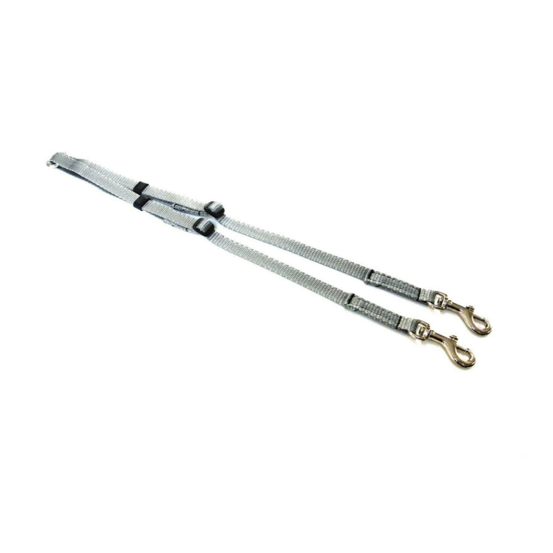 13mm Adjustable 2 Way Coupler Splitter Dog Lead Leash Made In The UK By Church Products UK®