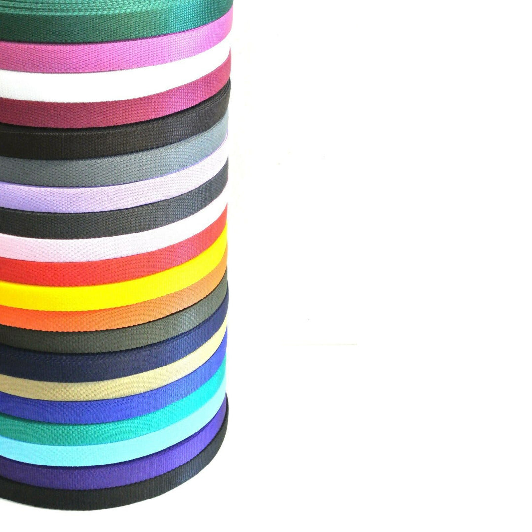 25mm Polypropylene Webbing 450kg In Various Colours And Lengths Ideal For Dog Leads Collars Straps Bags Handles