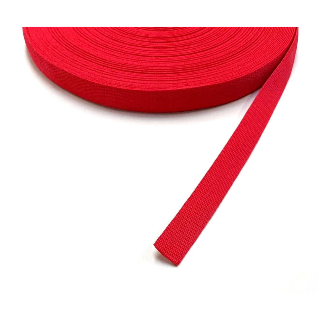 25mm Polypropylene Webbing 450kg In Various Colours And Lengths Ideal For Dog Leads Collars Straps Bags Handles