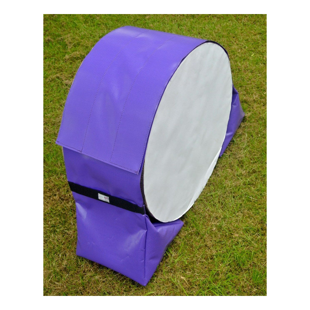 Dog Agility Training Tunnel Sandbags Adjustable 60cm - 80cm Diameter For Indoor And Outdoor UV PVC In Various Colours 300mm Material Width