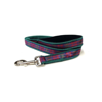 Tartan Dog Lead And Collar Set 25mm Wide Small Medium Large