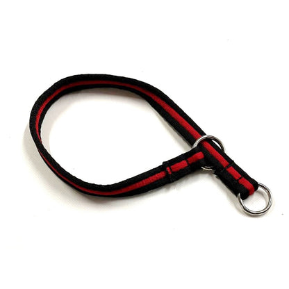 Dog Slip Collar 16" Neck Size 20mm 25mm Soft Air Webbing Various Colours