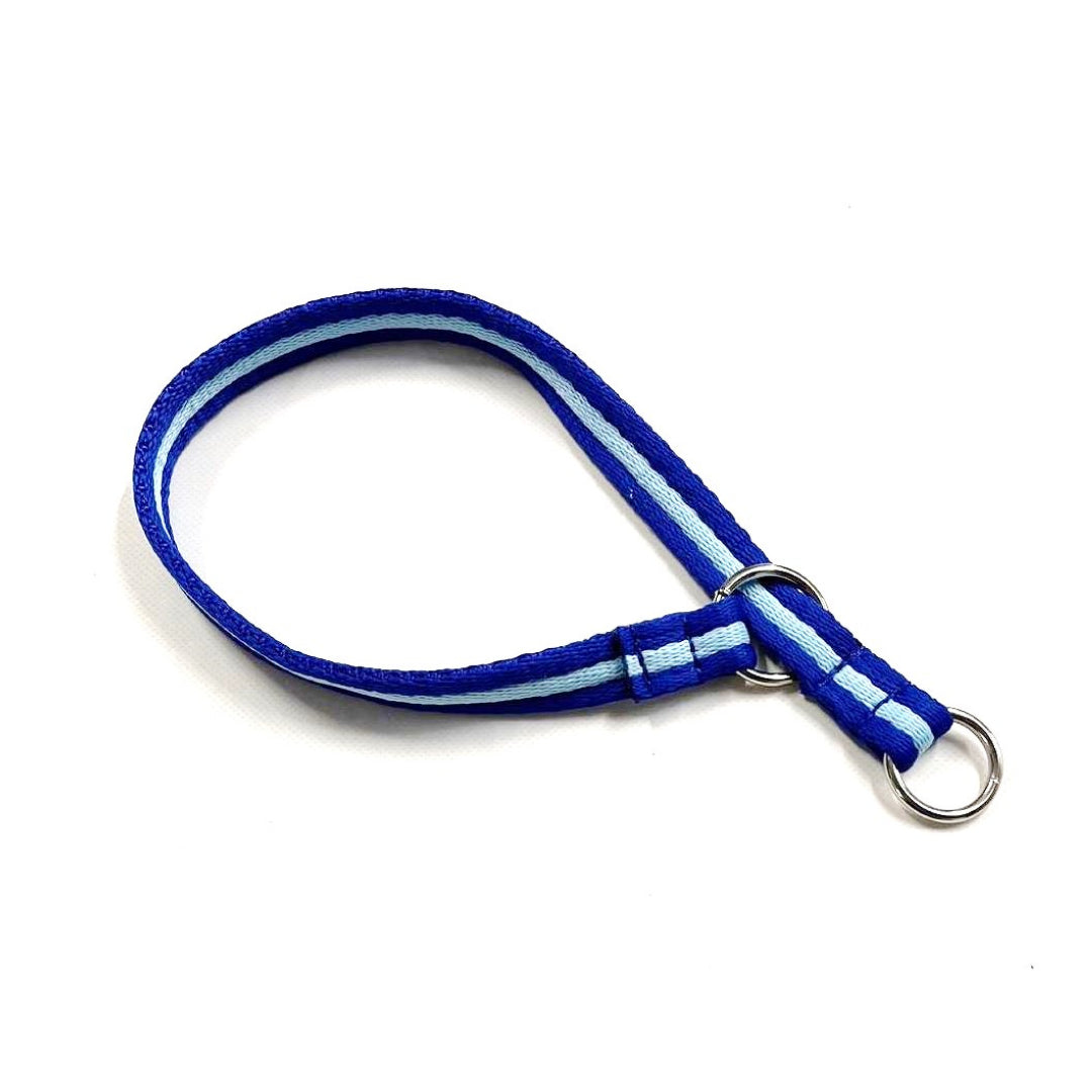 Dog Slip Collar 16" Neck Size 20mm 25mm Soft Air Webbing Various Colours