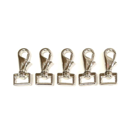 20mm Snap Clip Horse Pony Rug Repairs Leg Clip Nickel Plated For Dog Leads Webbing Straps