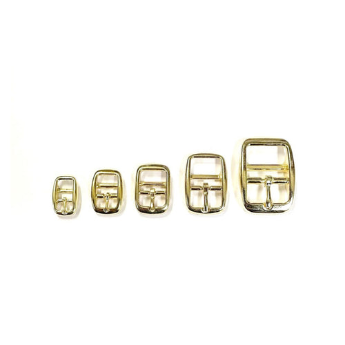 Caveson Buckles Brass Plated  In Widths Of 10mm 13mm 16mm 20mm 25mm Ideal For Dog Collars Webbing Straps Belts