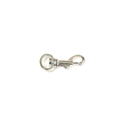 20mm Light Swivel Trigger Clips Hooks Nickel Plated x2 x5 x10 x25 x50 x100
