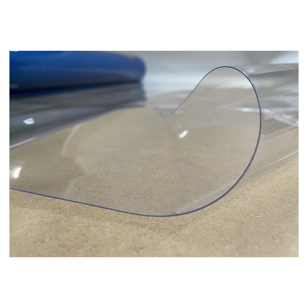 Soft Clear PVC Sheeting Crack Resistant For Windows Boat Covers Greenhouse DIY