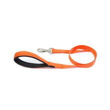 Load image into Gallery viewer, Short Dog Lead Padded Handle 45&quot; 76&quot; Leash Strong 25mm H/D Webbing 21 Colours