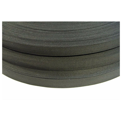 Black Binding Tape 20mm 22mm 25mm In Various Lengths For Webbing Straps Edges
