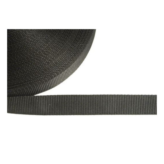 30mm Wide Black Webbing 580kg Strong Durable Ideal For Bags Handles Straps Crafts