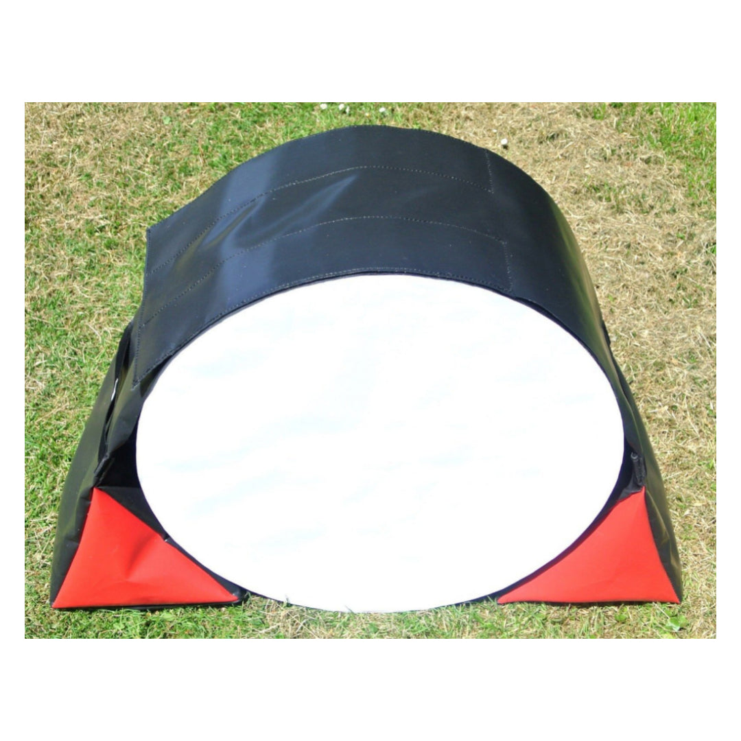 Dog Agility Training Tunnel Sandbags Adjustable 60cm - 80cm Diameter For Indoor And Outdoor UV PVC In Various Colours 300mm Material Width
