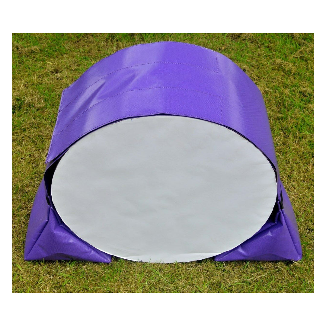Dog Agility Training Tunnel Sandbags Adjustable 60cm - 80cm Diameter For Indoor And Outdoor UV PVC In Various Colours 300mm Material Width