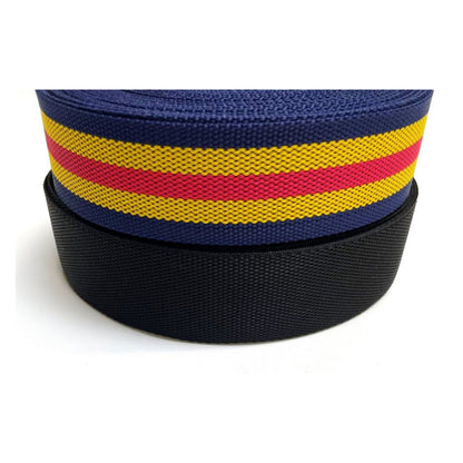 2"/50mm Wide Surcingle Webbing 1000kg for Straps Handles Belts Crafts In Various Lengths