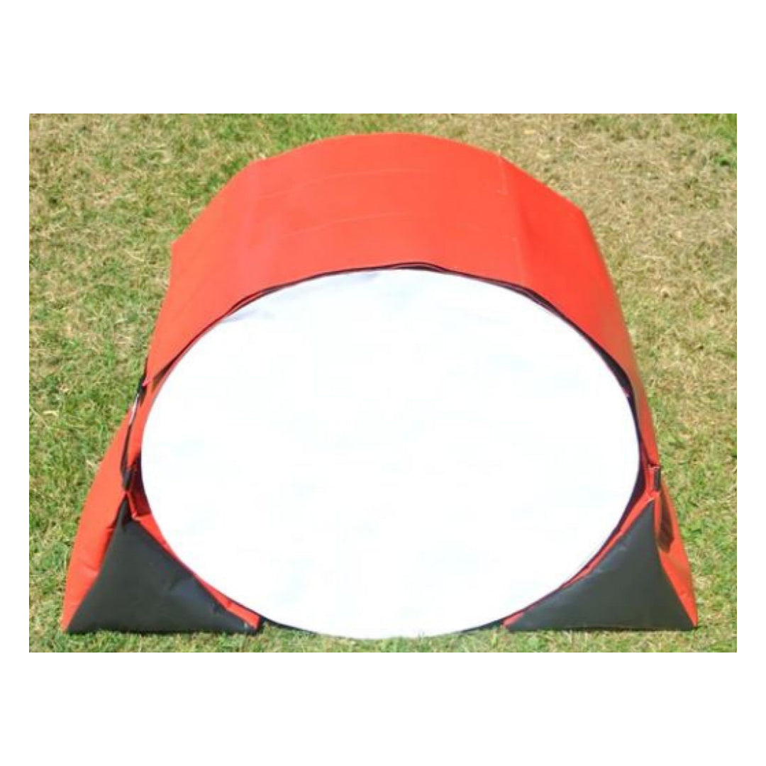 Dog Agility Training Tunnel Sandbags Adjustable 60cm - 80cm Diameter For Indoor And Outdoor UV PVC In Various Colours 490mm Material Width