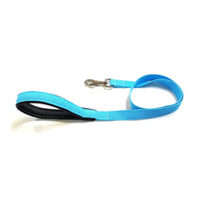 Load image into Gallery viewer, Short Dog Lead Padded Handle 45&quot; 76&quot; Leash Strong 25mm H/D Webbing 21 Colours