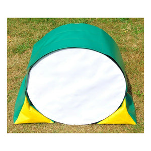 Dog Agility Training Tunnel Sandbags Adjustable 60cm - 80cm Diameter For Indoor And Outdoor UV PVC In Various Colours 490mm Material Width