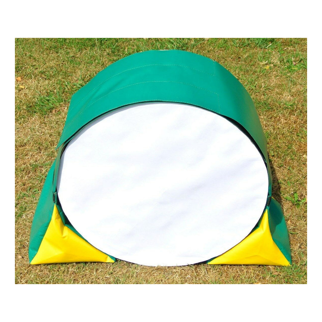 Dog Agility Training Tunnel Sandbags Adjustable 60cm - 80cm Diameter For Indoor And Outdoor UV PVC In Various Colours 300mm Material Width
