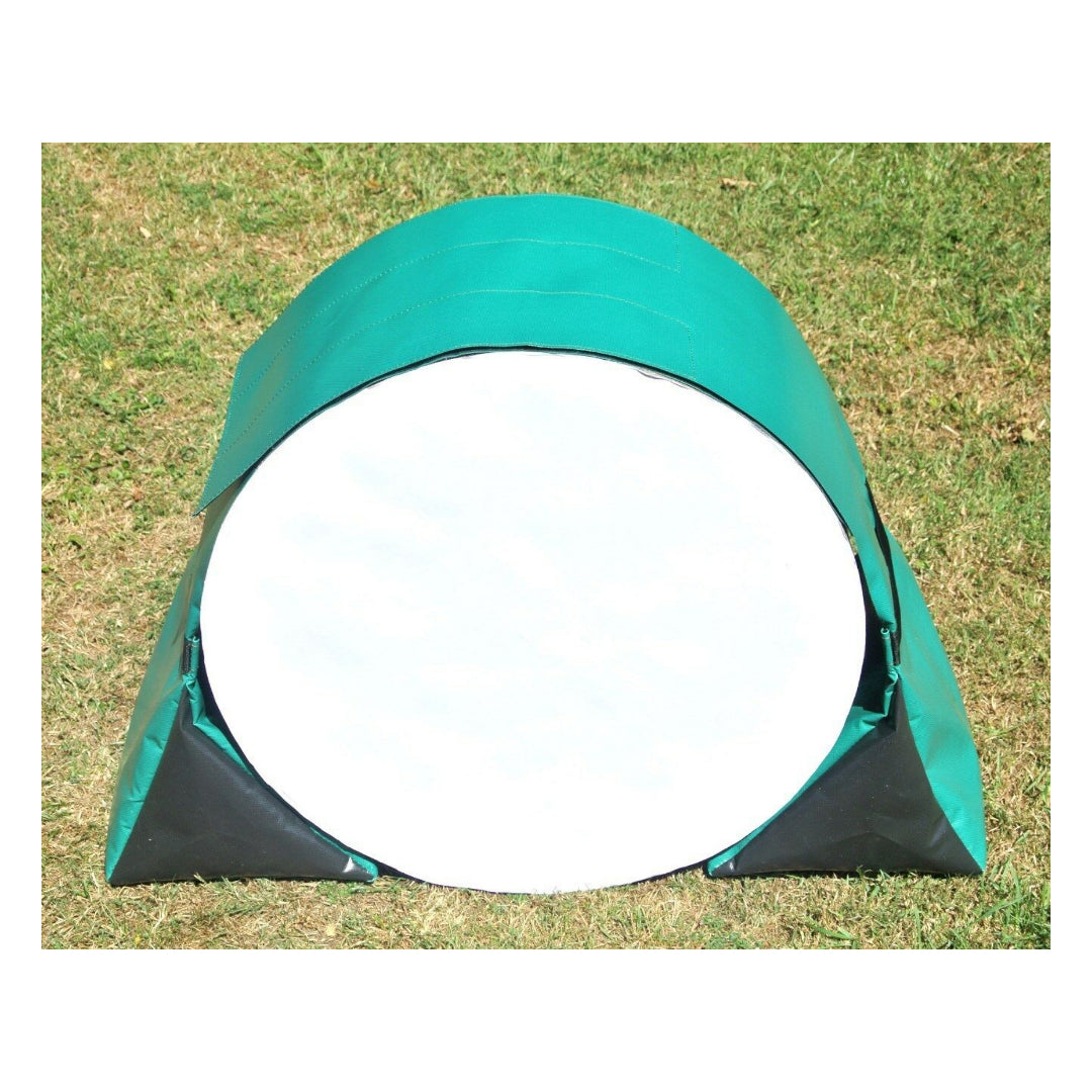 Dog Agility Training Tunnel Sandbags Adjustable 60cm - 80cm Diameter For Indoor And Outdoor UV PVC In Various Colours 490mm Material Width