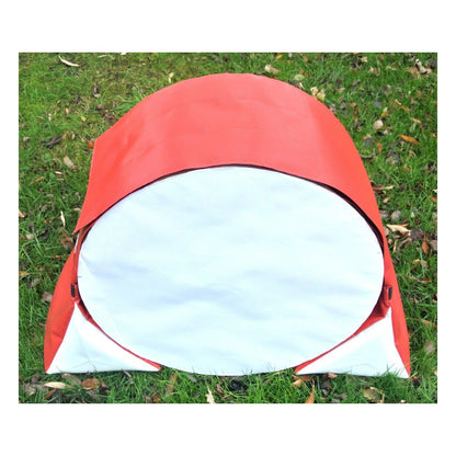 Dog Agility Training Tunnel Sandbags Adjustable 60cm - 80cm Diameter For Indoor And Outdoor UV PVC In Various Colours 490mm Material Width