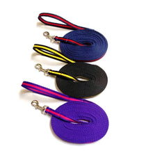 Load image into Gallery viewer, Dog Training Lead 5ft - 30ft Walking Leash Soft Strong 20mm Air Webbing