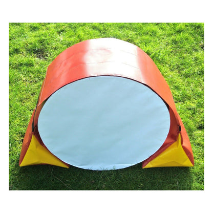 Dog Agility Training Tunnel Sandbags Adjustable 60cm - 80cm Diameter For Indoor And Outdoor UV PVC In Various Colours 490mm Material Width
