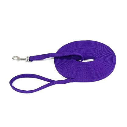 Dog Training Lead 5ft - 30ft Walking Leash Soft Strong 20mm Air Webbing