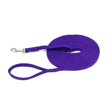 Load image into Gallery viewer, Dog Training Lead 5ft - 30ft Walking Leash Soft Strong 20mm Air Webbing