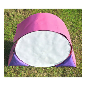 Dog Agility Training Tunnel Sandbags Adjustable 60cm - 80cm Diameter For Indoor And Outdoor UV PVC In Various Colours 490mm Material Width
