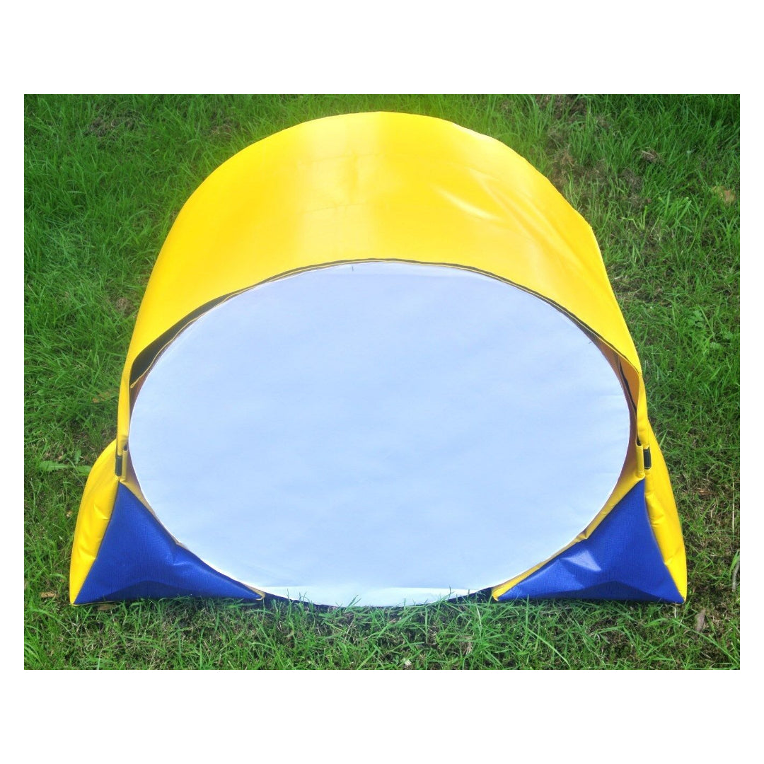 Dog Agility Training Tunnel Sandbags Adjustable 60cm - 80cm Diameter For Indoor And Outdoor UV PVC In Various Colours 490mm Material Width