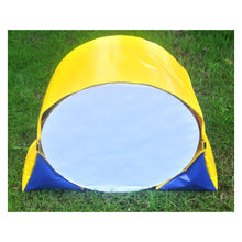 Load image into Gallery viewer, Dog Agility Training Tunnel Sandbags Adjustable 60cm - 80cm Diameter For Indoor And Outdoor UV PVC In Various Colours 490mm Material Width