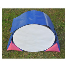 Load image into Gallery viewer, Dog Agility Training Tunnel Sandbags Adjustable 60cm - 80cm Diameter For Indoor And Outdoor UV PVC In Various Colours 490mm Material Width